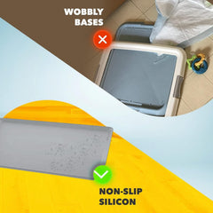 Skywin TidyFriend Tray with raised edges contains leaks and protects floors