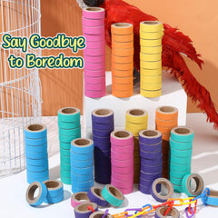 Skyygemm bagels bird toy outer 47mm diameter suited for bigger birds