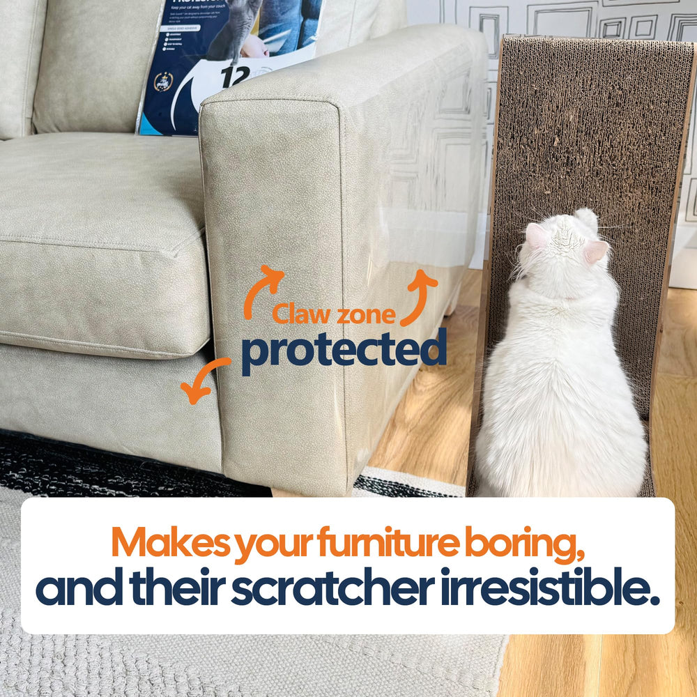 Sleek Guards anti-scratch sheets close-up highlighting claw-resistant material.