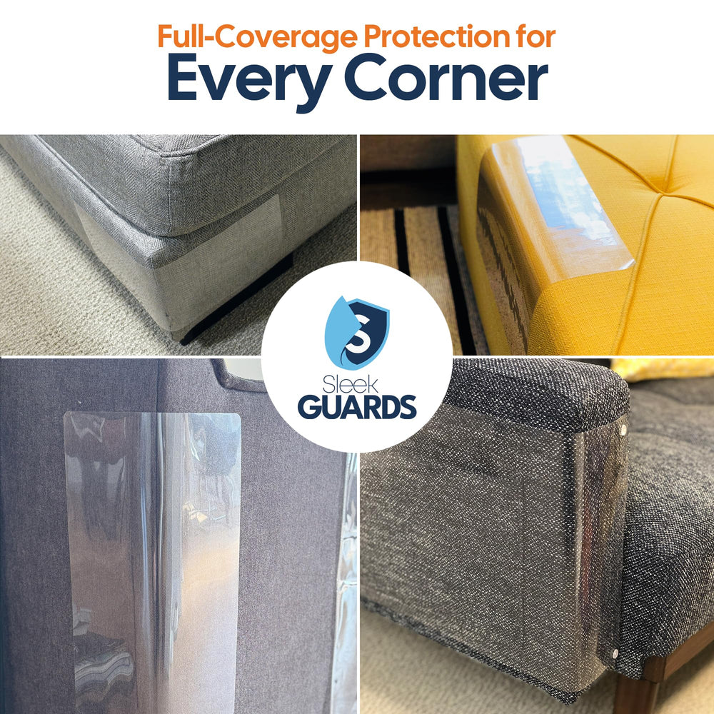Sleek Guards durable claw-proof material withstands energetic cat scratching.