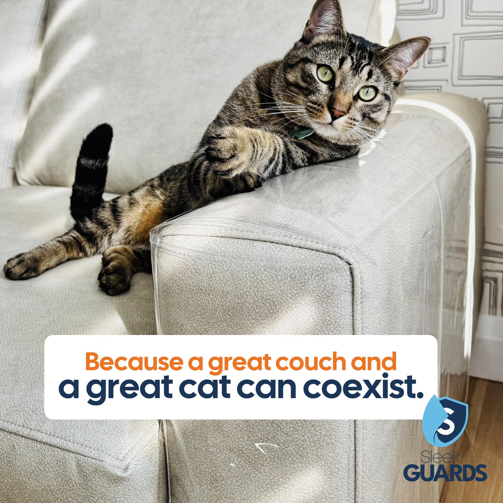 Sleek Guards easy-clean setup reduces mess and maintenance.