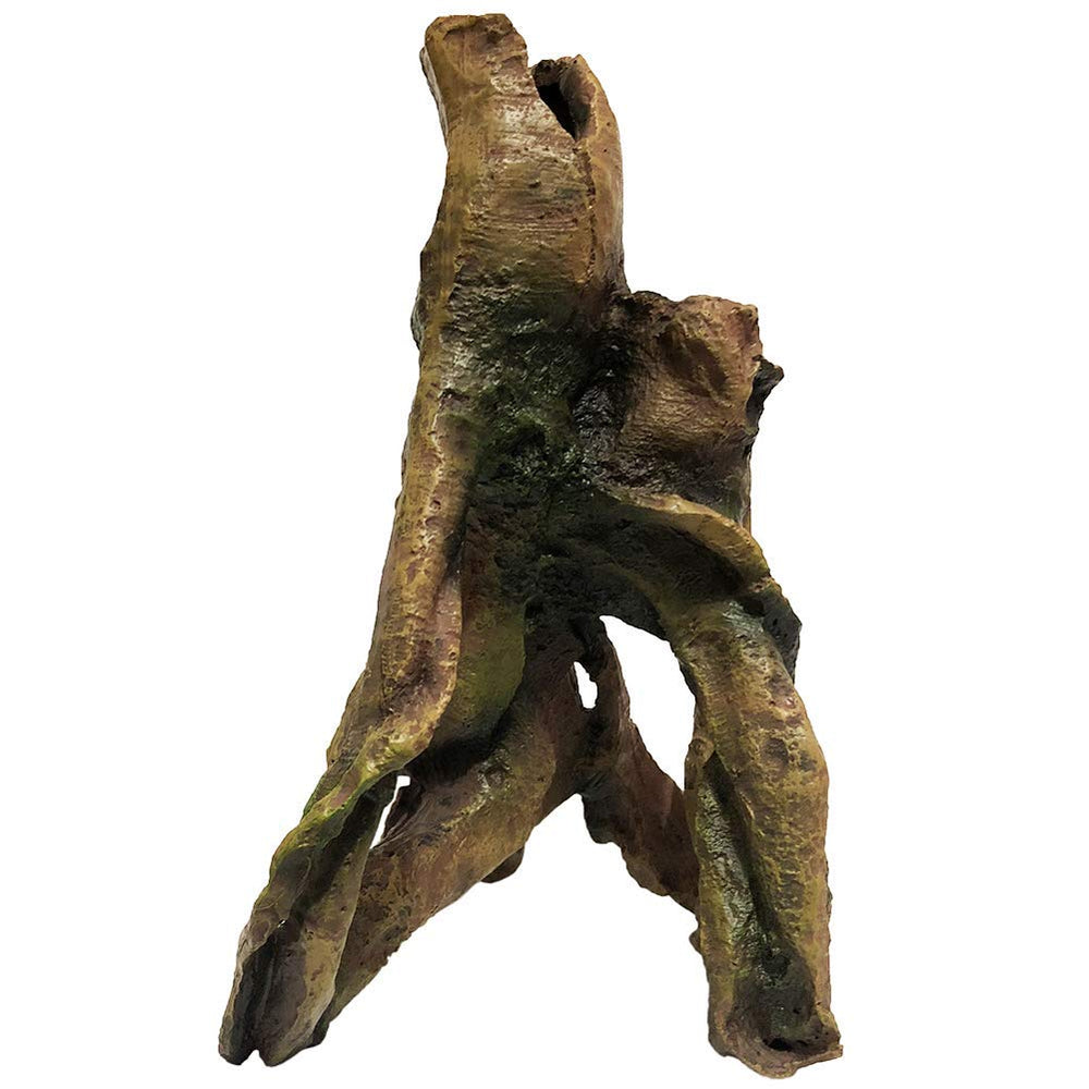 SLOCME Aquarium Resin Wood Trunk ornament easy to clean and maintain.