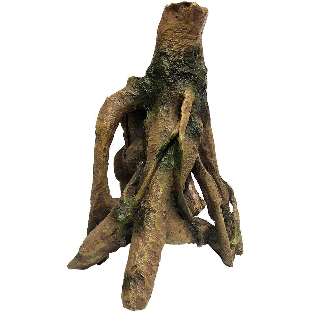 SLOCME Aquarium Resin Wood Trunk ornament multi-use for shrimp, cichlids and other tank mates.