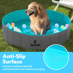 Sloosh durable PP board and PVC construction withstands active pets