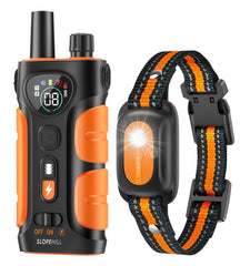 SLOPEHILL dog shock collar front view for comfortable daily training