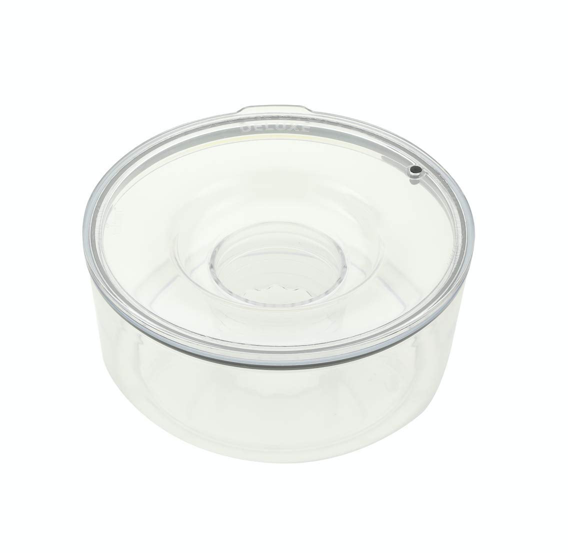Slopper Stopper dripless bowl in Tritan for giant dogs reduces spills during meals.
