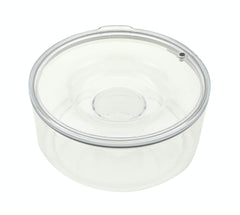 Slopper Stopper dripless water bowl shows its large-dog design with 1 gallon capacity