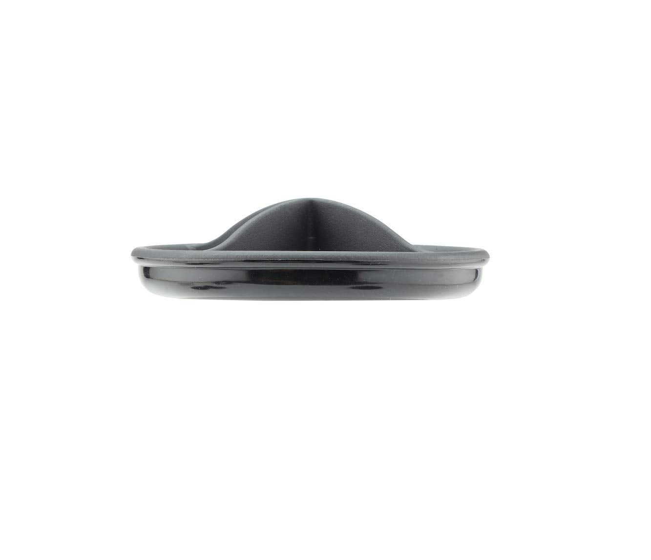 Slopper Stopper wide-mouth bowl demonstrates sturdy stainless steel construction.