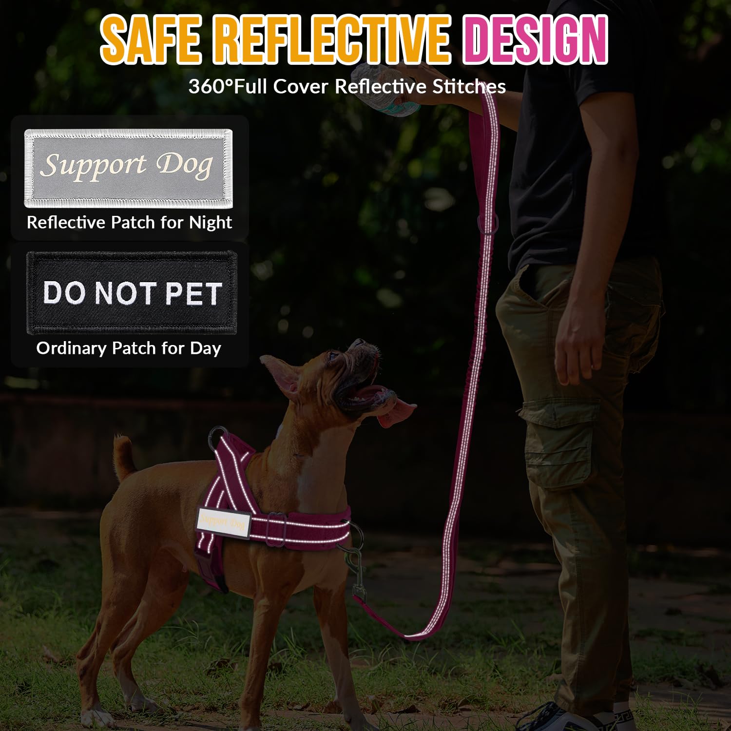 SlowTon adjustable neck and chest fit for different breeds and sizes