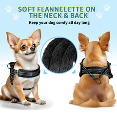 SlowTon adjustable neck and chest harness provides a quick, balanced fit for dogs during daily walks.