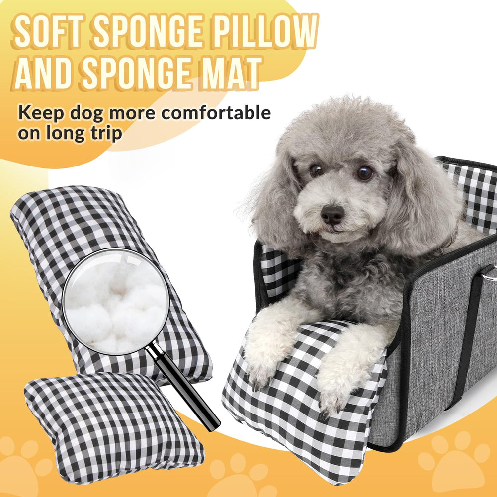 SlowTon Console Dog Seat compact-dimensions suit small dogs in center consoles.