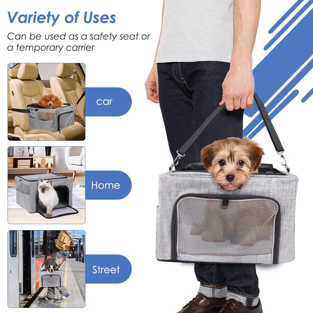 SlowTon booster seat sized for pets up to 15 pounds