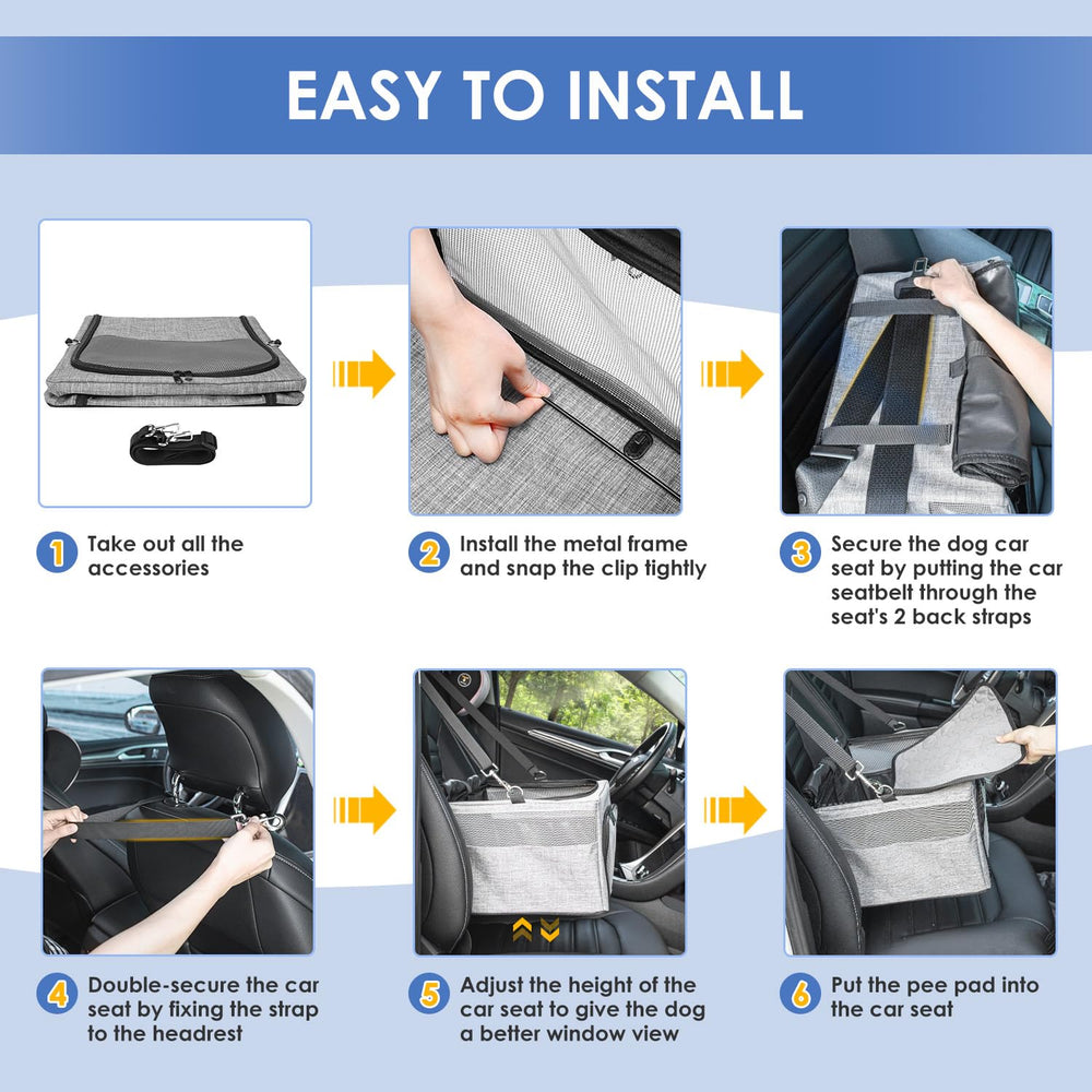SlowTon booster seat features washable pee pad for cleaner rides