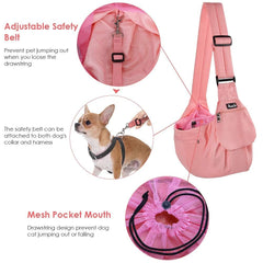 SlowTon front-pocket design holds treats and essentials during outings.