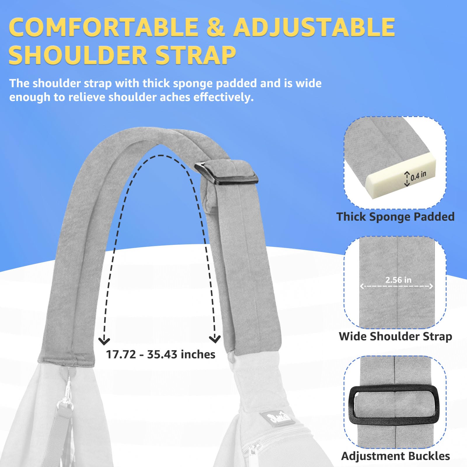 SlowTon Dog Carrier Sling machine-washable tag indicates easy cleaning after adventures