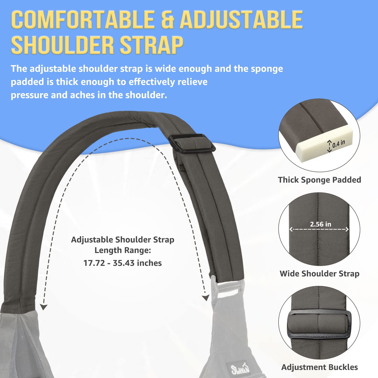 Soft breathable cotton lining of SlowTon sling is gentle on small pets