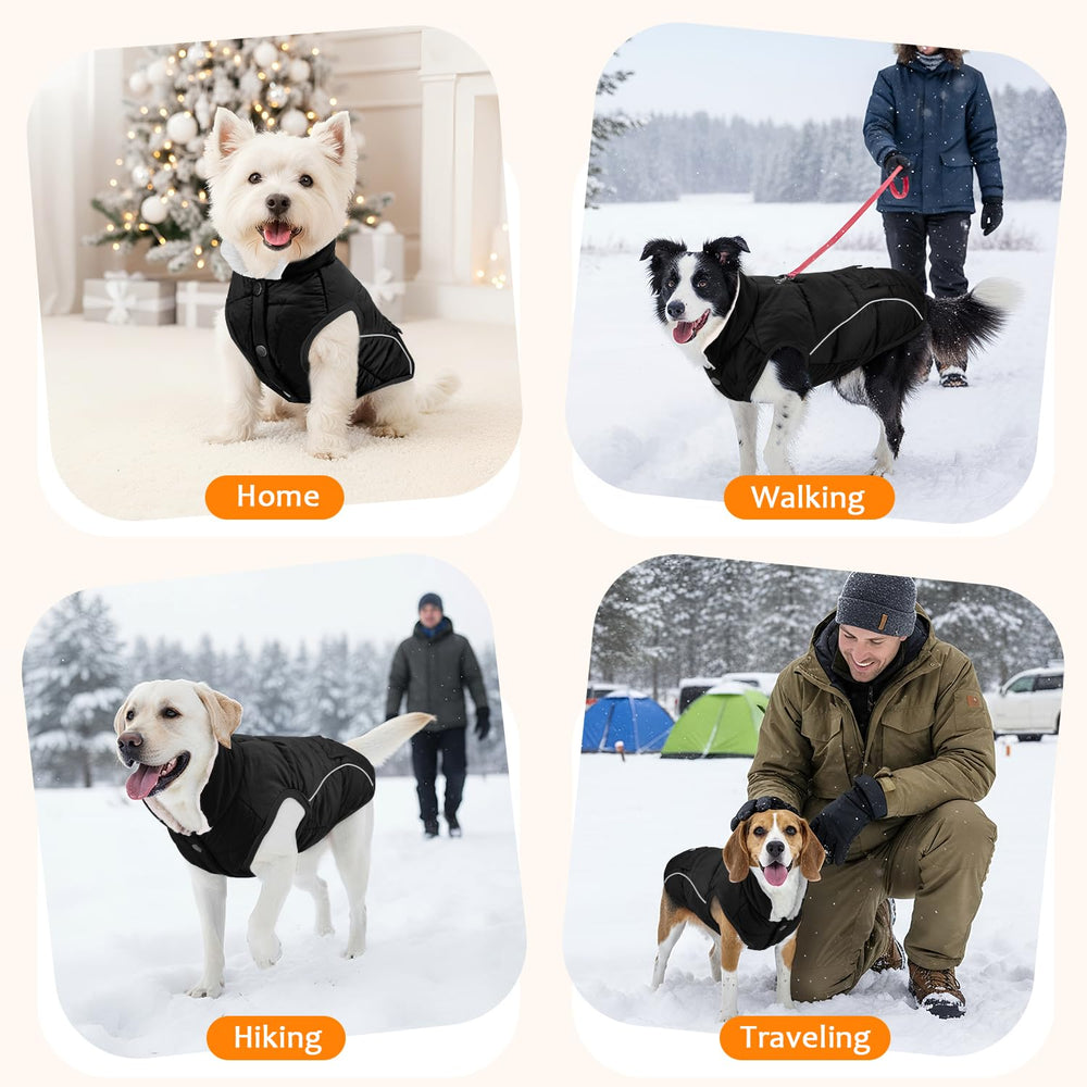 SlowTon Dog Coat sizes XS-3XL fit a wide range.