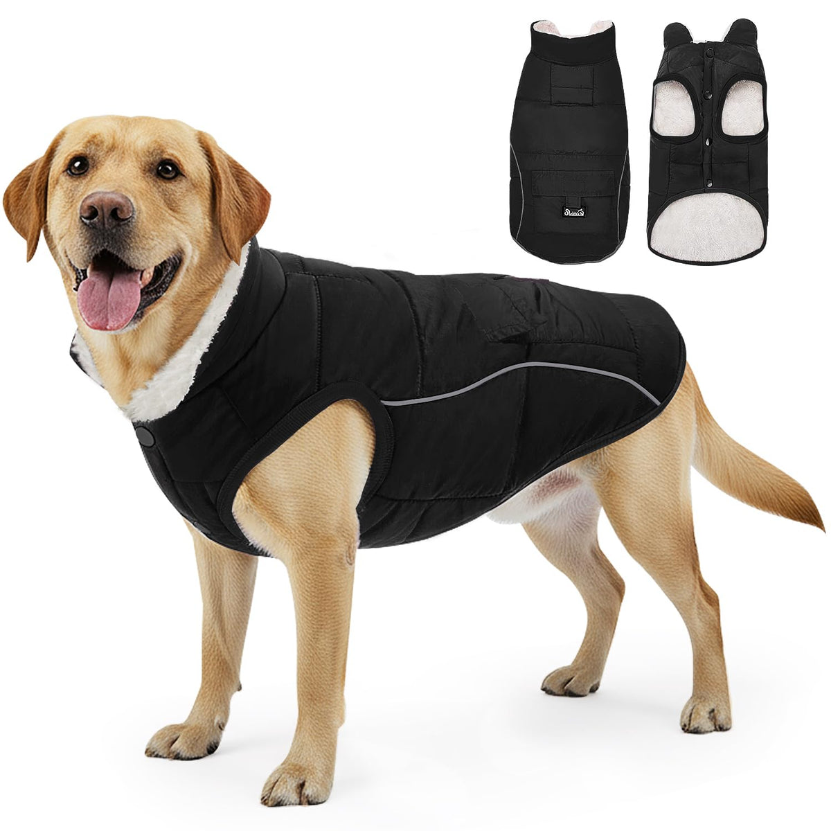 SlowTon Dog Coat overview emphasizes warmth and style for cold-weather outings.