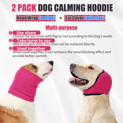 SlowTon dog ear muffs noise protection for calmer experiences during loud events.