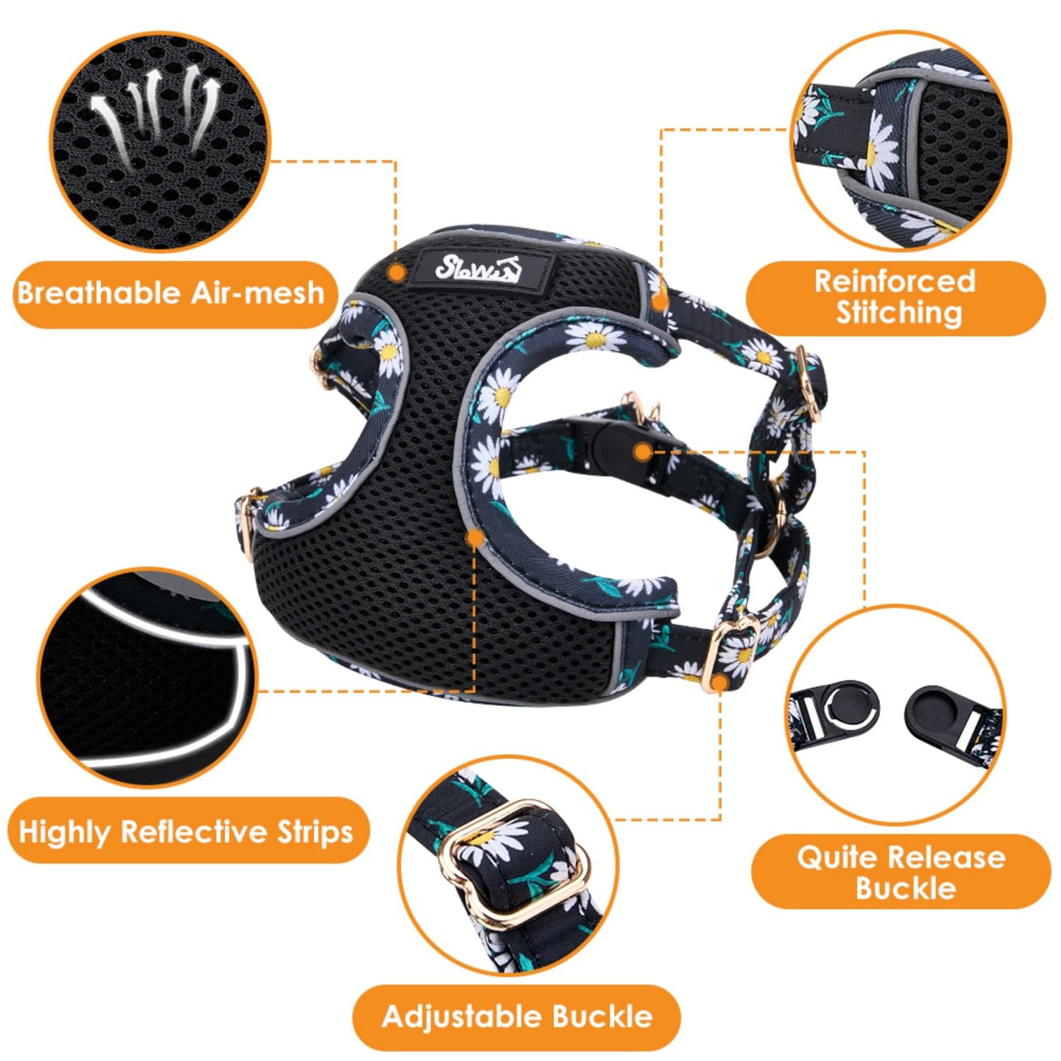 SlowTon reflective strips boost nighttime visibility during walks