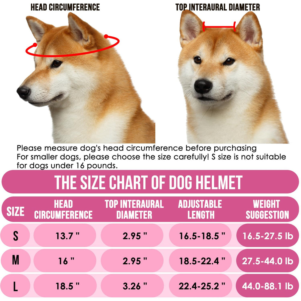 SlowTon dog helmet adjustable-strap demonstrates customizable, secure fit.