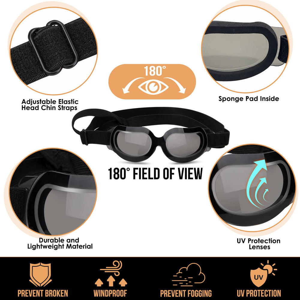 SlowTon dog helmet interior foam pads provide soft breathable comfort