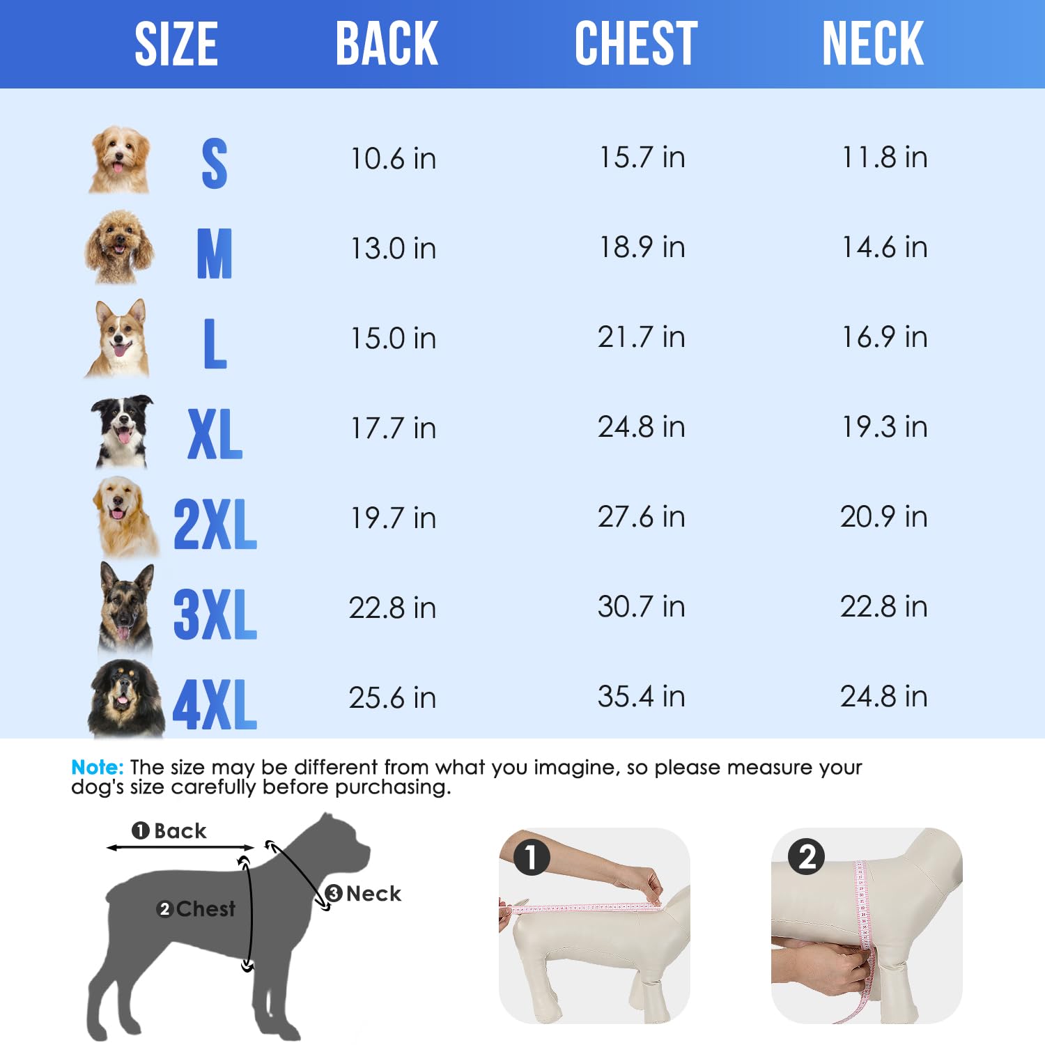 SlowTon dog hoodie in blue 3XL suits larger dogs with cozy warmth.