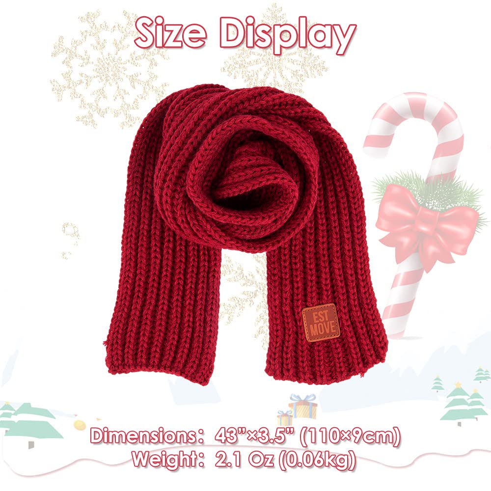 SlowTon dog knitted scarf care display promotes easy cold-water washing