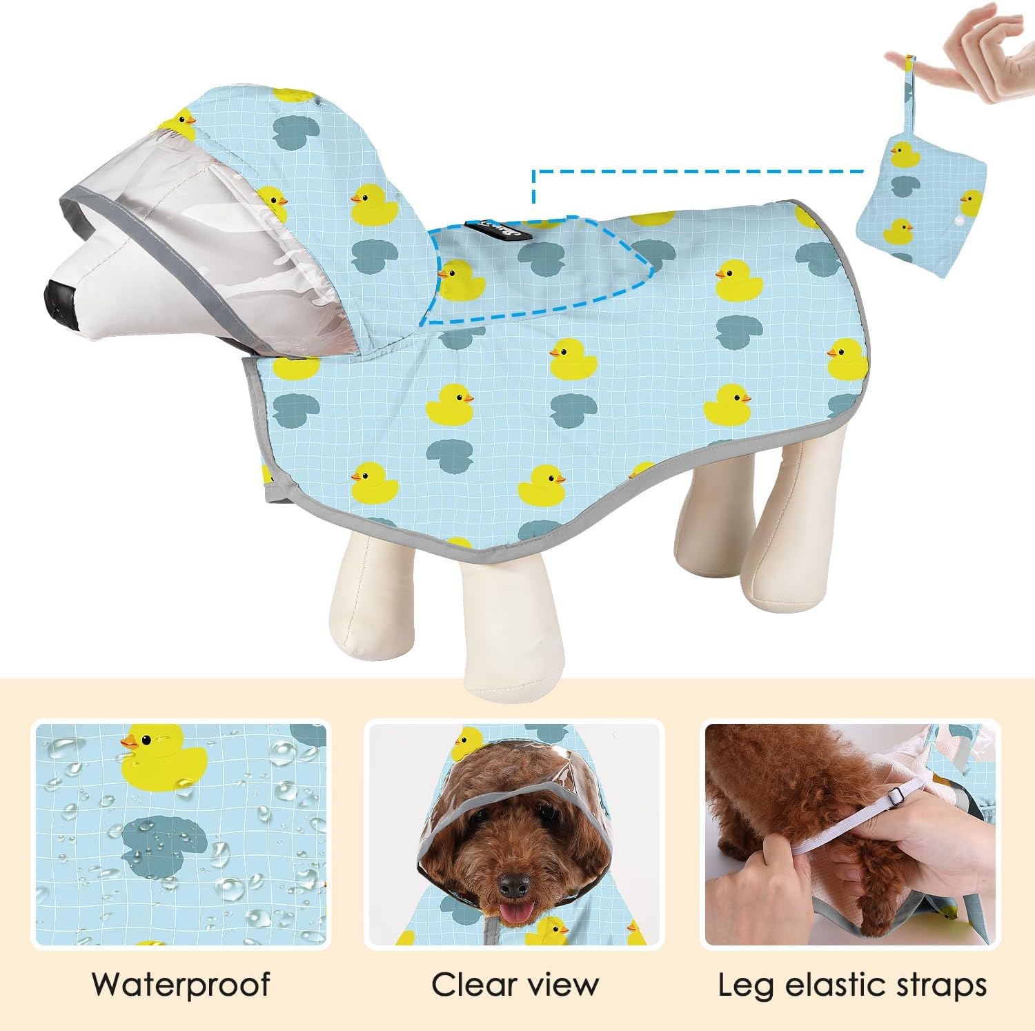 SlowTon adjustable straps ensure secure, comfortable fit across breeds.