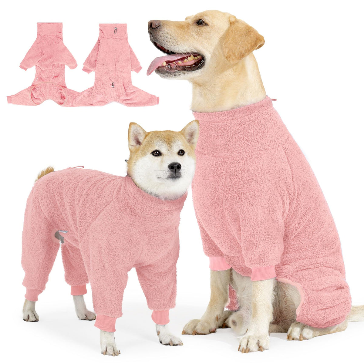 SlowTon dog winter coat with soft fleece delivers warmth and comfort during cold outdoor walks.