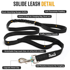 SlowTon No Pull Harness adjustable neck and chest for a secure fit