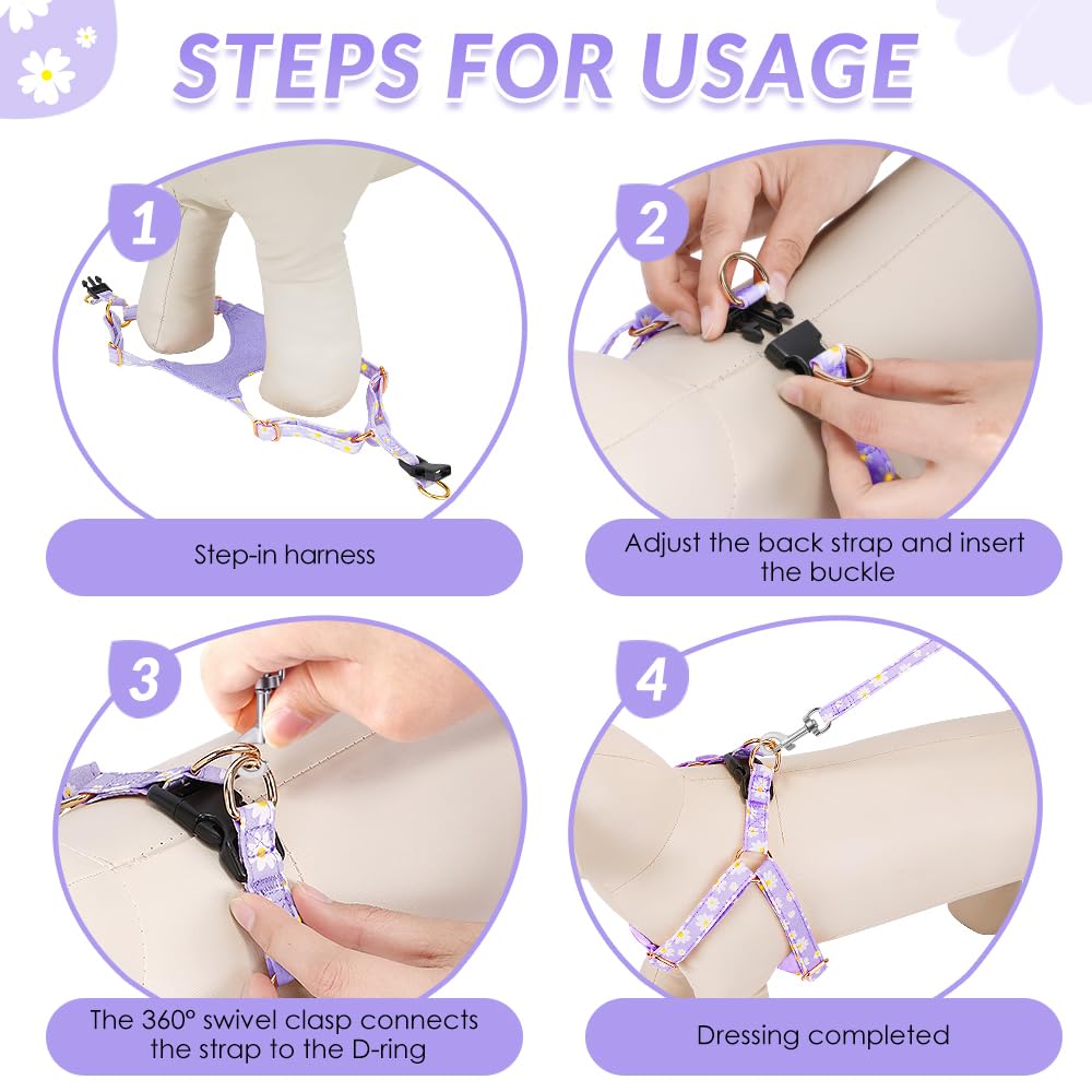 SlowTon step-in design makes harnessing quick and simple