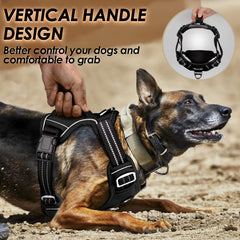 SlowTon No Pull Harness soft padded straps for all day comfort