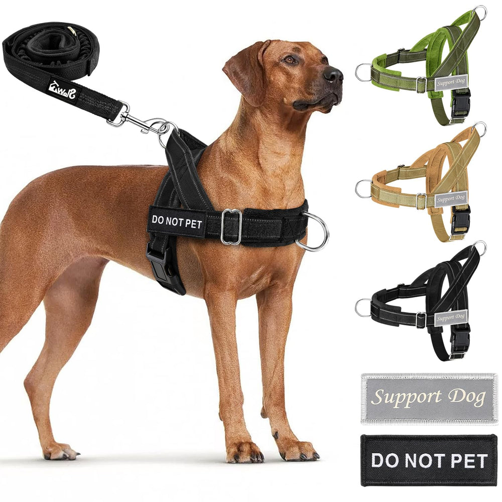 SlowTon no pull harness front clip training in action for better leash control