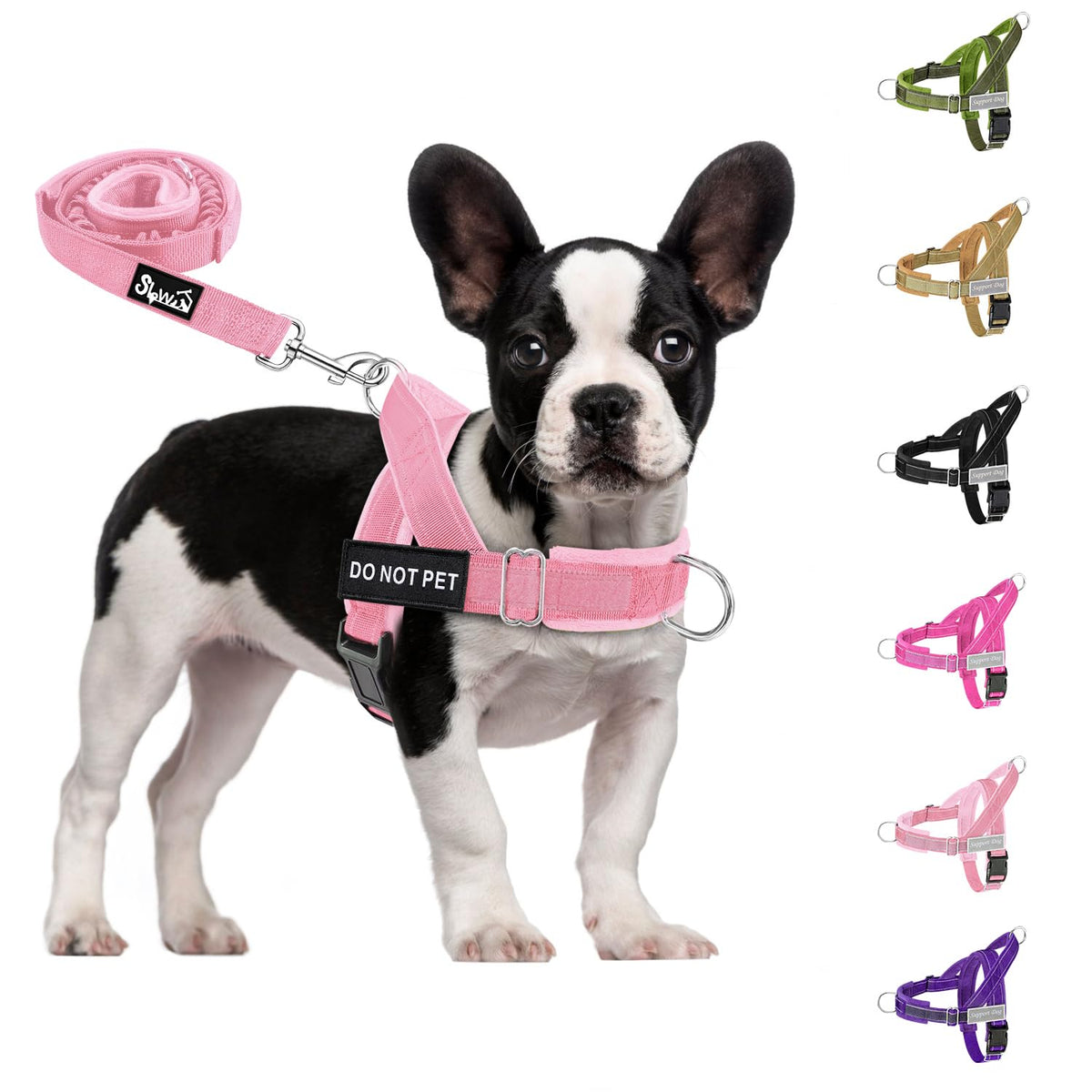 SlowTon harness front clip improves control during walks and training