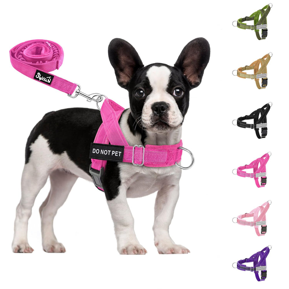 SlowTon No Pull Harness front view for easier control during walks.