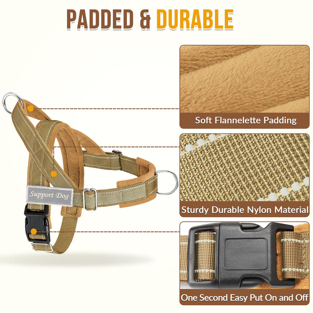 SlowTon harness neck and chest adjustable design for proper fit