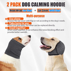 SlowTon Quiet Ears head wrap in breathable fabric for warmth