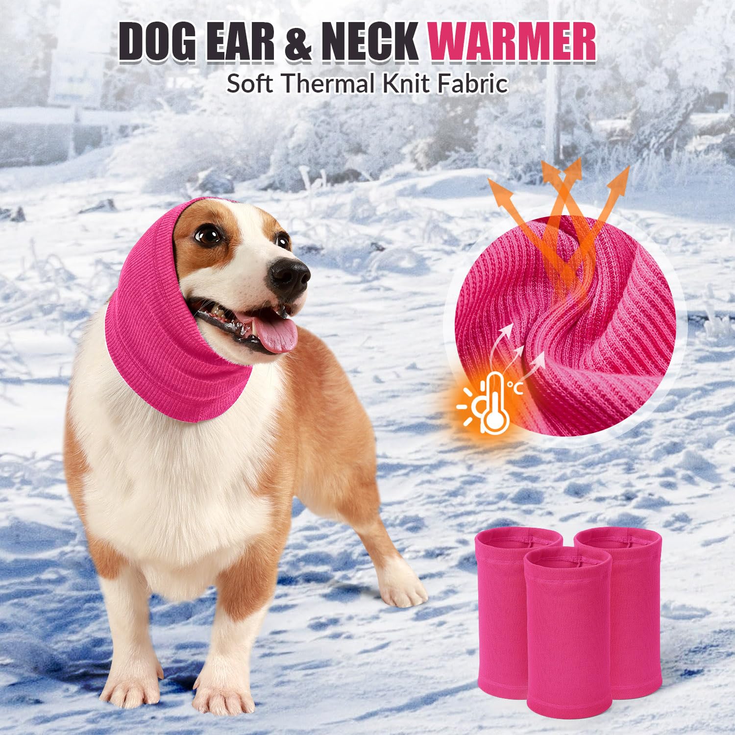 SlowTon Quiet Ears neck hood provides gentle calming pressure during grooming