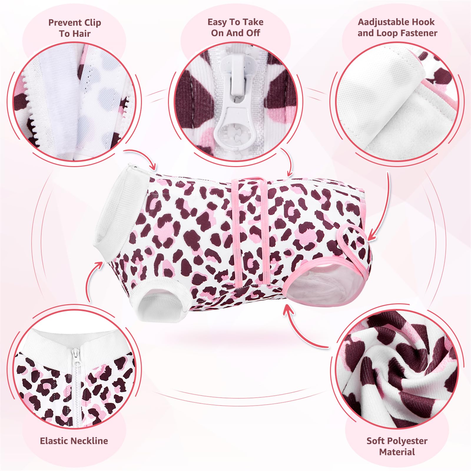 SlowTon recovery suit for dogs with comfortable fabric enabling soft, everyday wear.