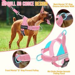 SlowTon soft-pad harness shows plush padding for skin-friendly comfort