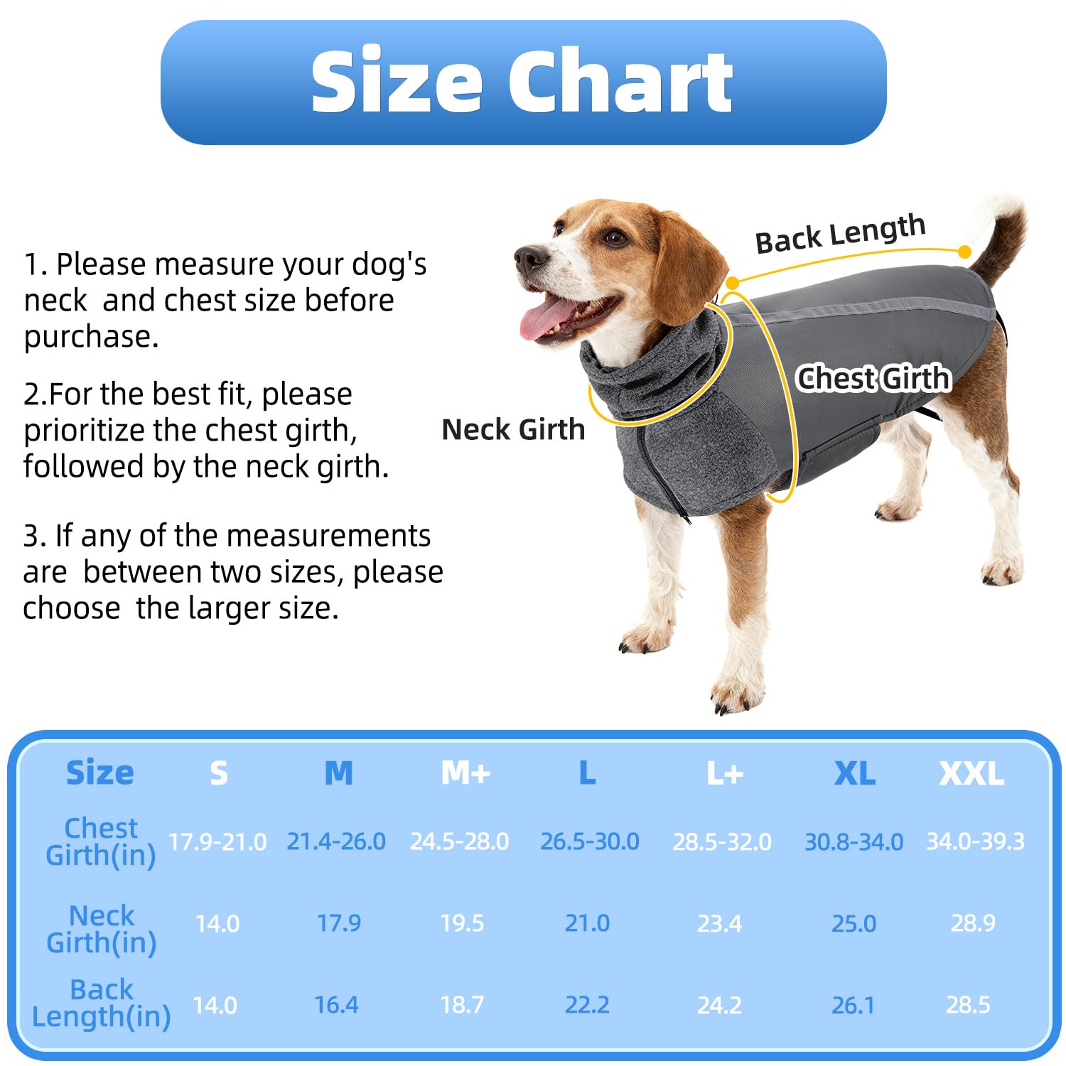 SlowTon winter dog coat elastic leg straps prevent lift in windy conditions