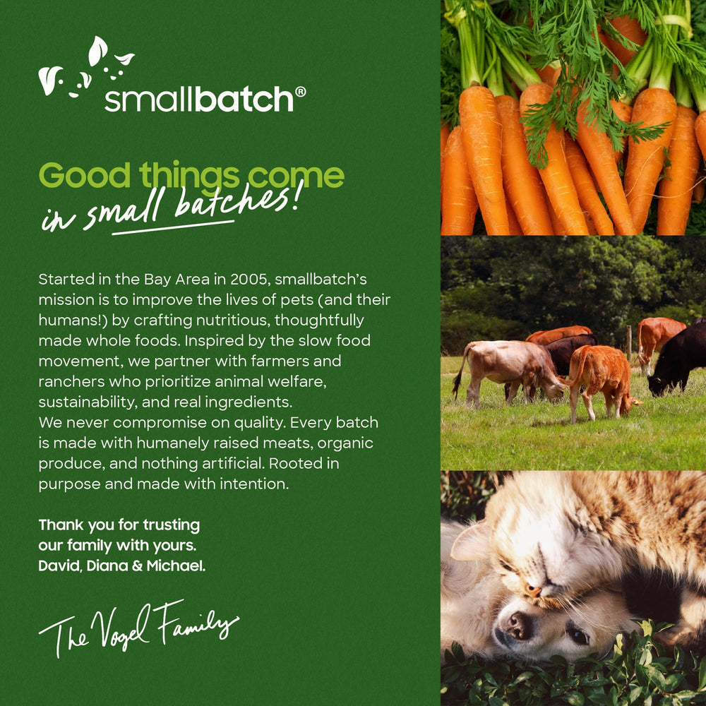 Smallbatch Pets picky-eaters meal demonstrates improved appeal with lamb flavor