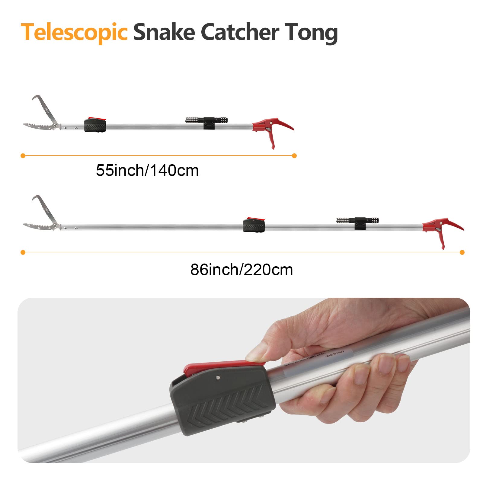 Smarkey aircraft-grade aluminum tubing provides strong lightweight frame