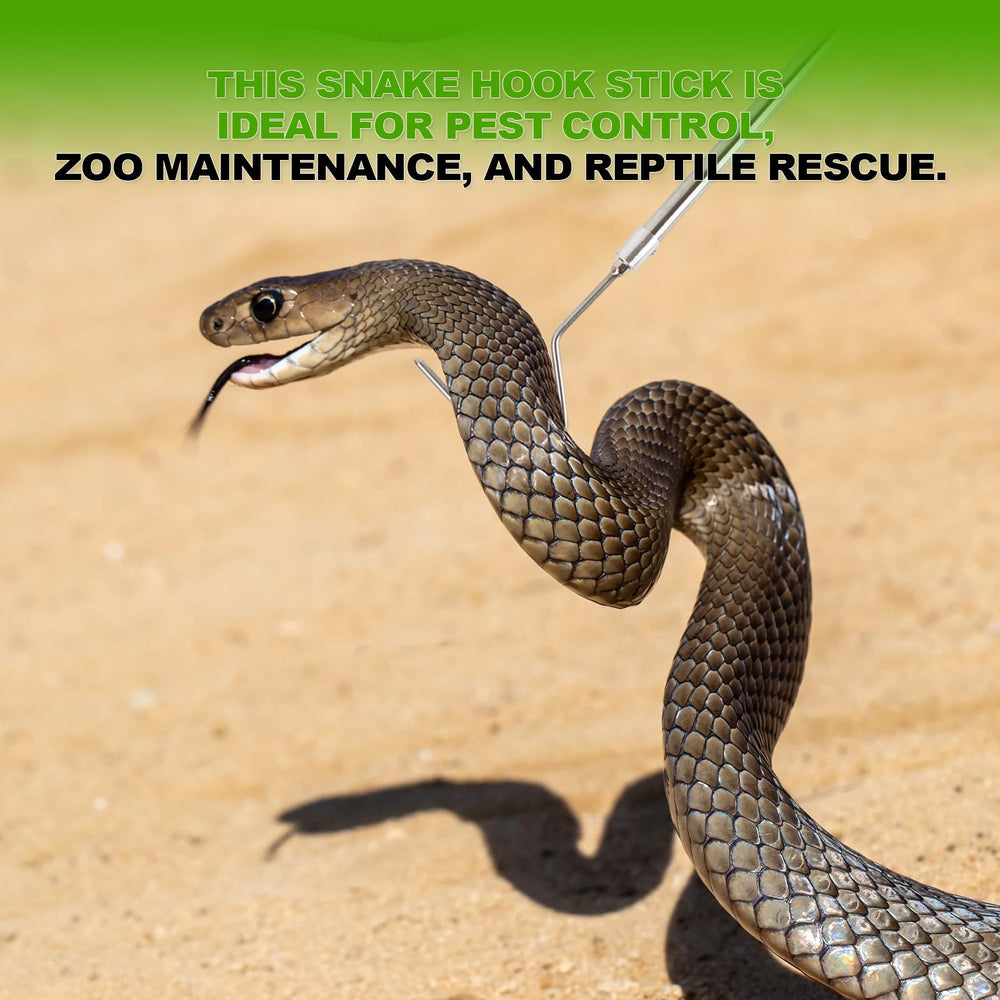 Smarkey-snake-removal-field-use: Ideal for field expeditions, home handling, and safe snake removal.