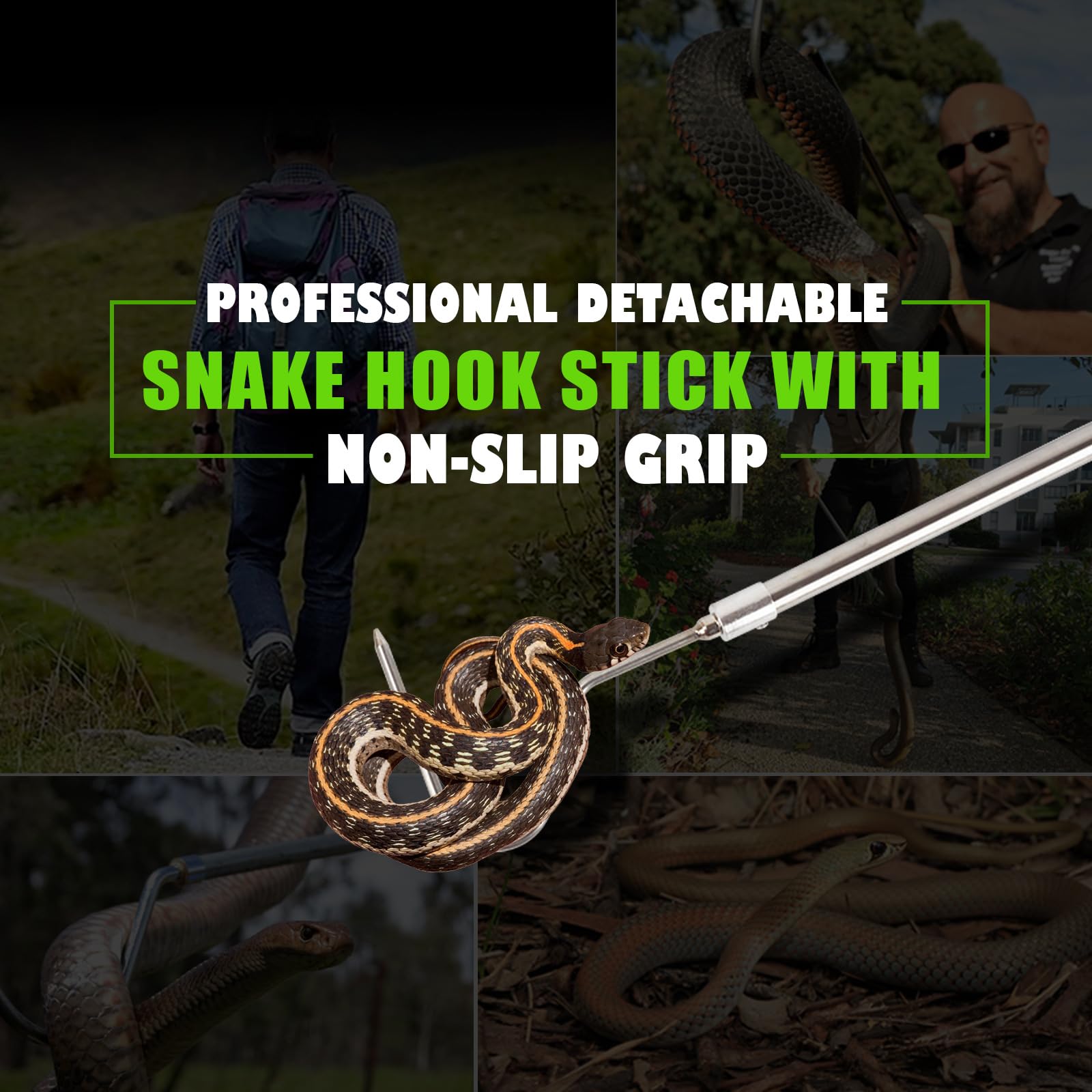 Smarkey-snake-storage-lightweight-design: Portable, compact storage for field gear and home use.
