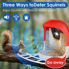 Smart AI Outdoor Solar Bird Feeder WiFi setup scene for seamless connectivity