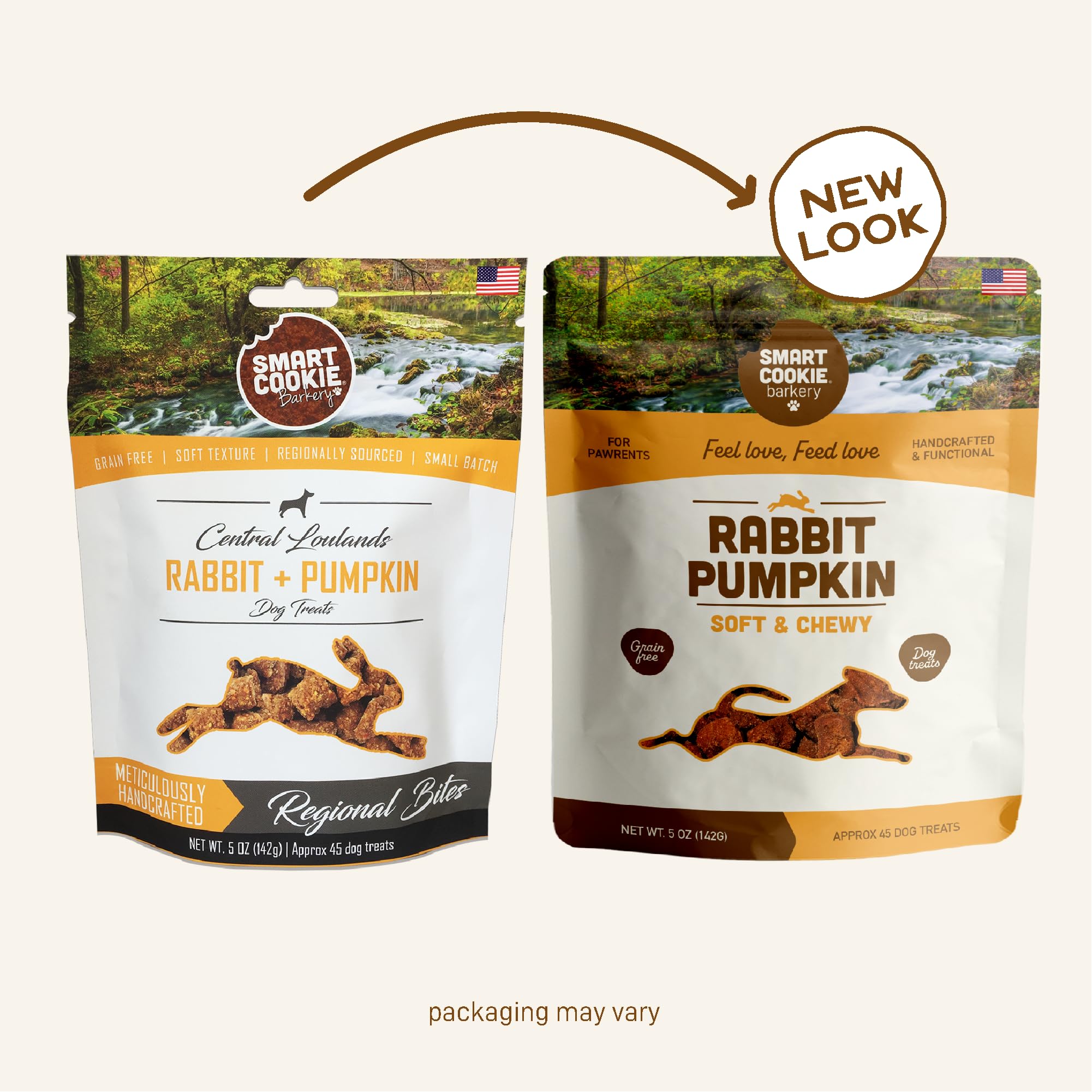 Smart Cookie Dog reward-treat training session evokes happy, focused training moments.