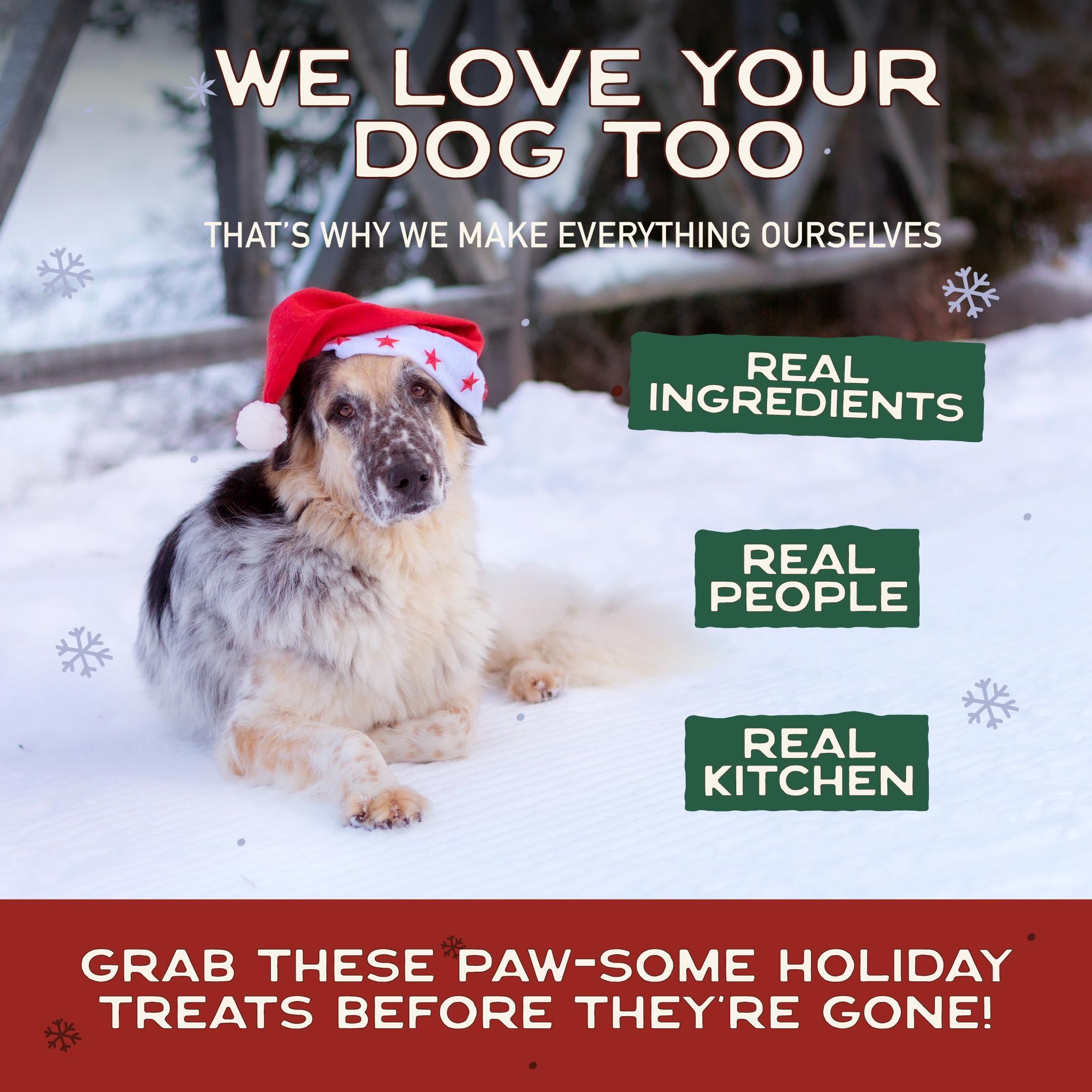 Smart Cookie Muttstletoe grain-free bag with clear ingredients for health-conscious owners.