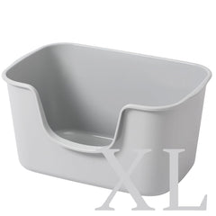 Smart Paws high-sided litter box reduces scatter in busy multi-cat homes.